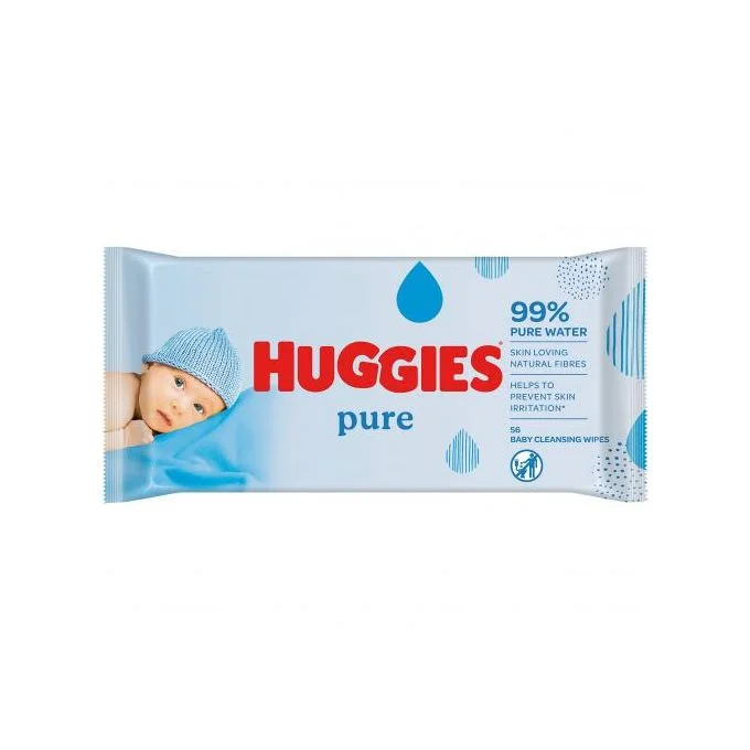 Huggies Pure Baby Wipes - 1 Pack — Wipes — Chikaro