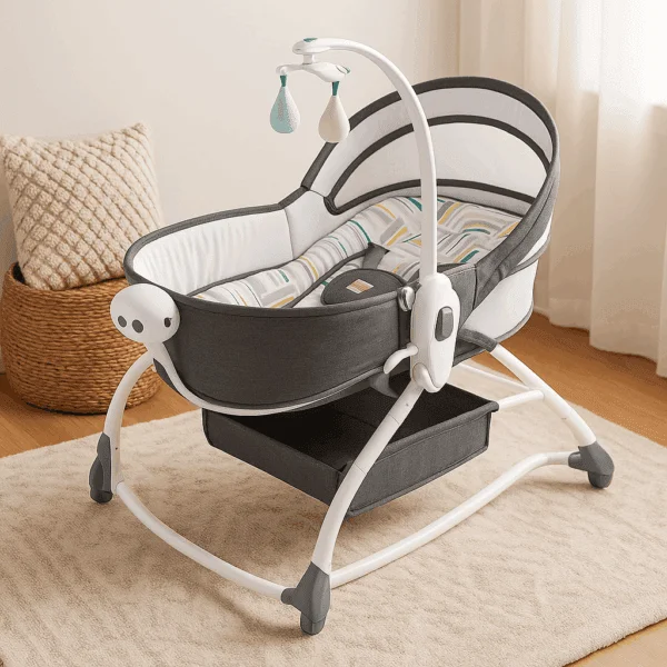 Mastela 6‑in‑1 Multifunctional Bassinet — Nursery — Chikaro