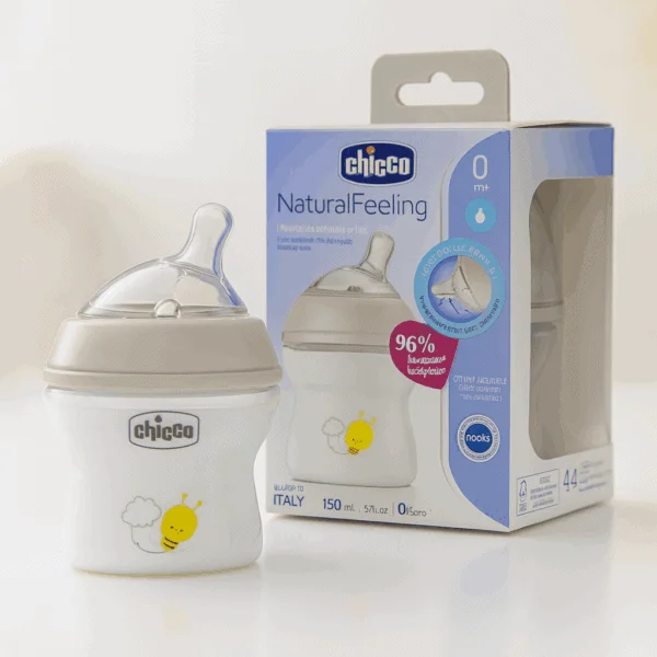 Chicco Natural Feeding Bottle 150ml — Feeding — Chikaro