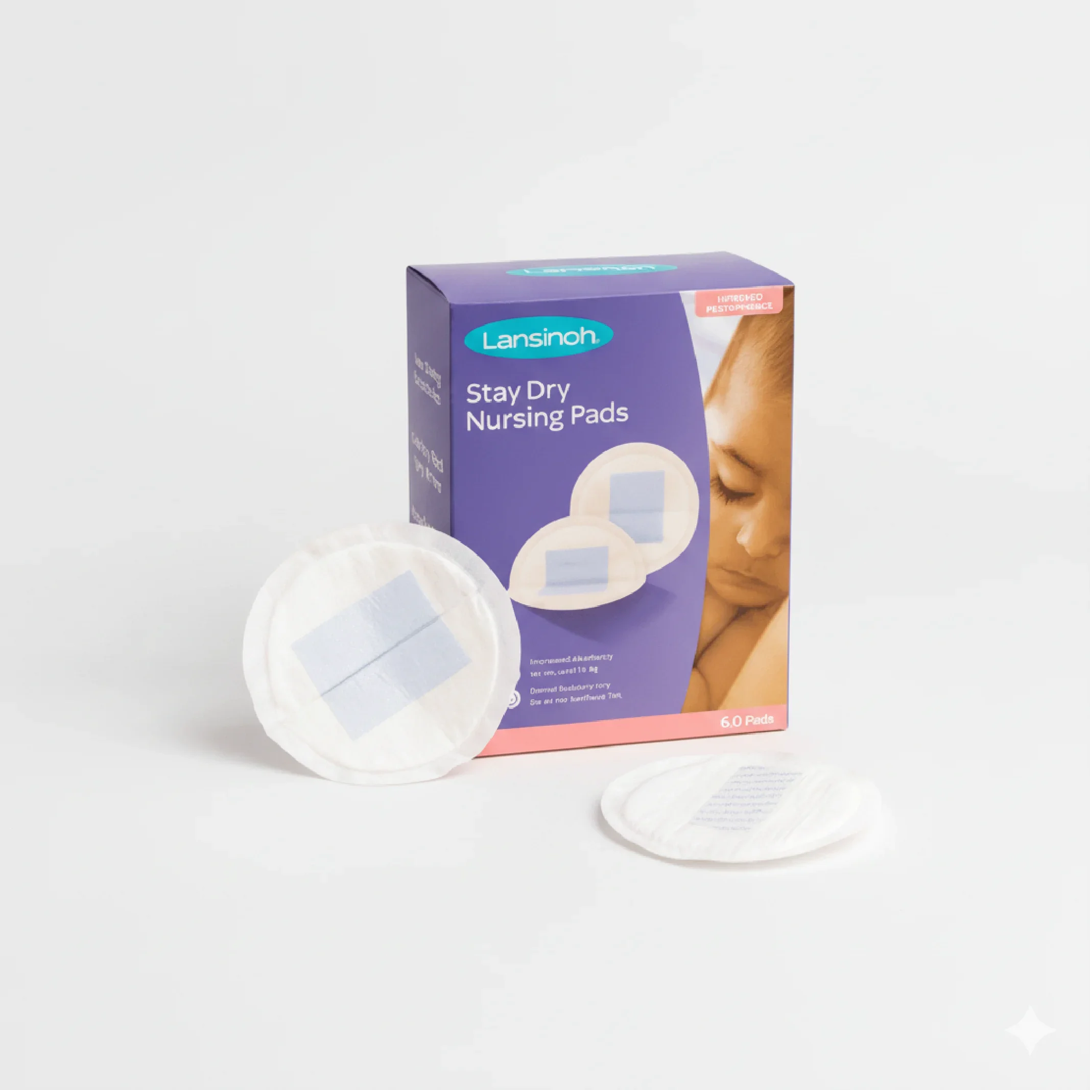 Lansinoh Stay Dry Nursing Pads  4Pk — Nursing — Chikaro
