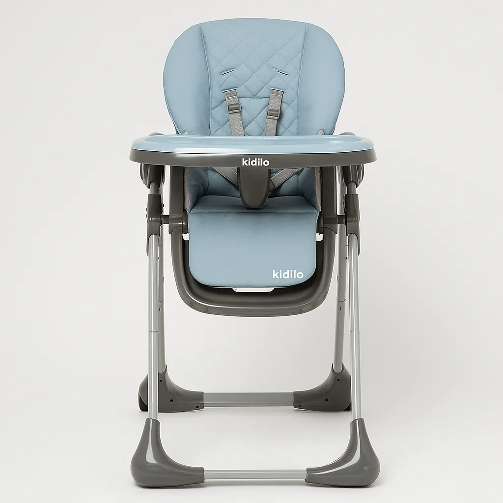 Kidilo Baby High Chair – Adjustable, Safe, Table-Height Toddler Seat — Feeding — Chikaro