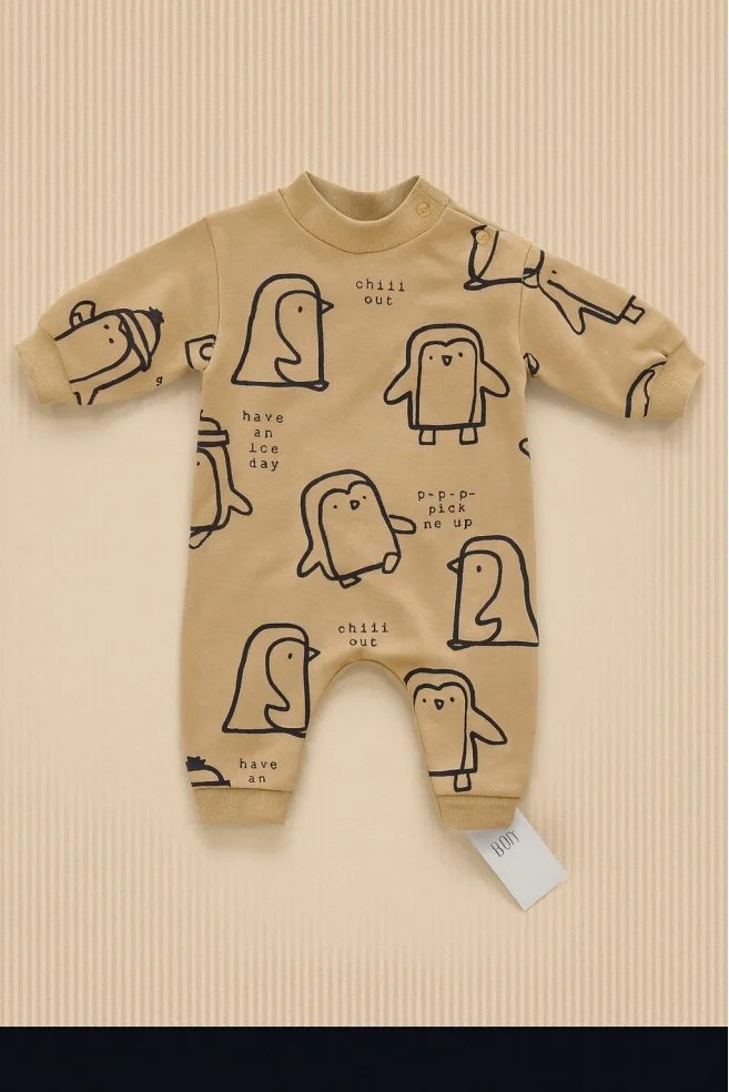 Soft Cotton Baby Romper – 0-3, 3-6, 6-9 months. Comfort & Style for Little Ones — Baby Clothing — Chikaro