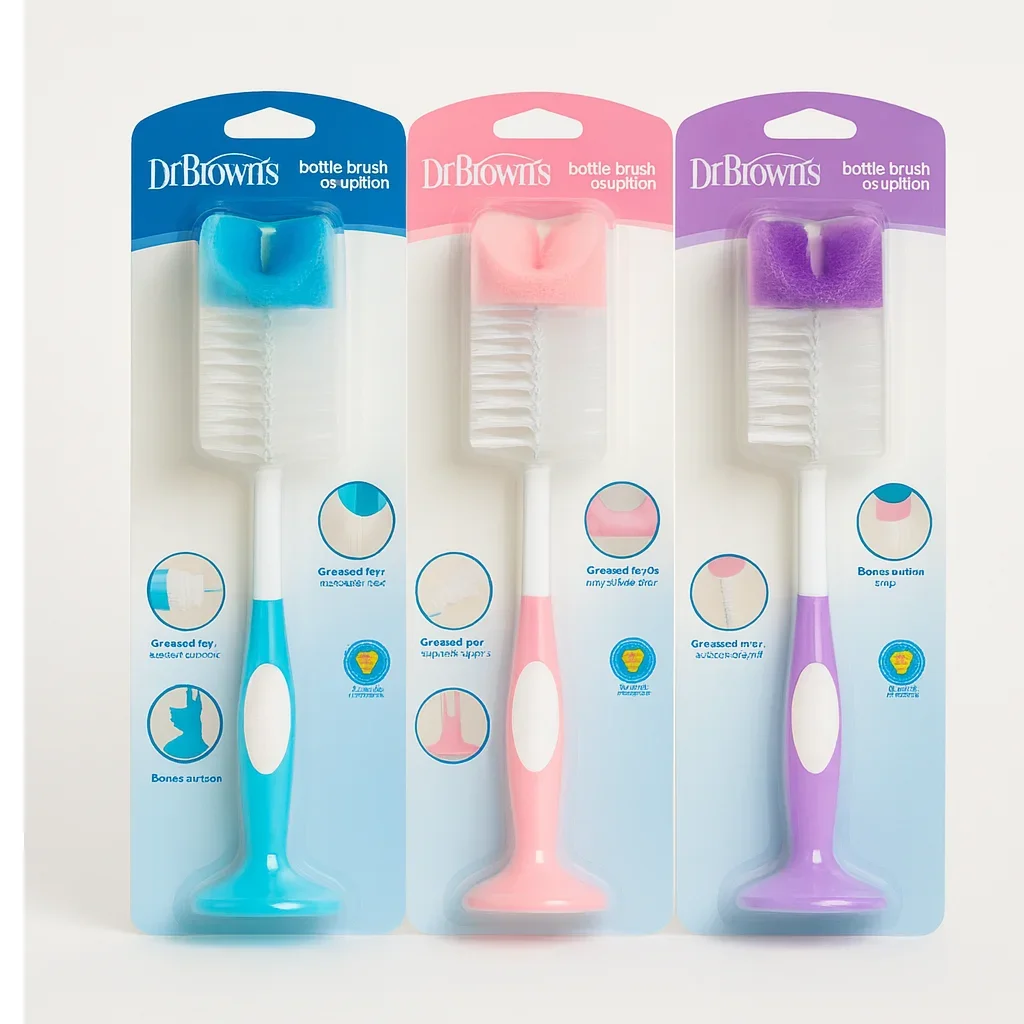 Dr Brown’s Baby Bottle Brush | Bottle Cleaner Kit for Mom-12000 naira each — Feeding — Chikaro