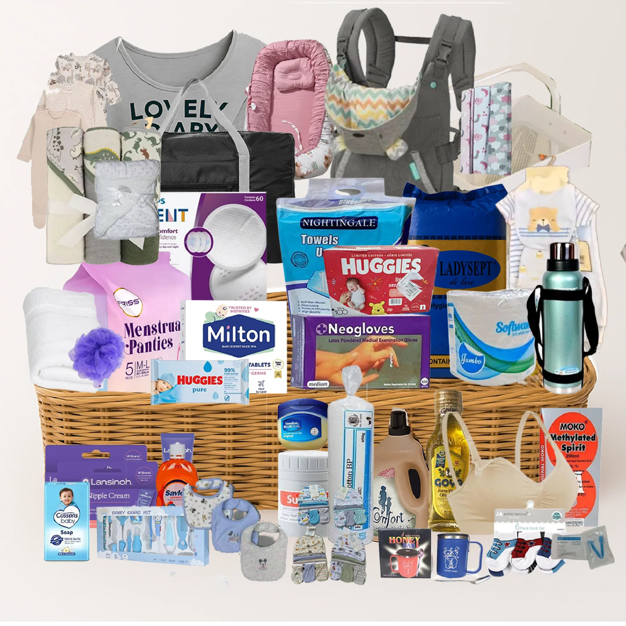 Mum & Baby Economy Bundle: Complete Maternity & Newborn Set — Hospital Bag — Chikaro