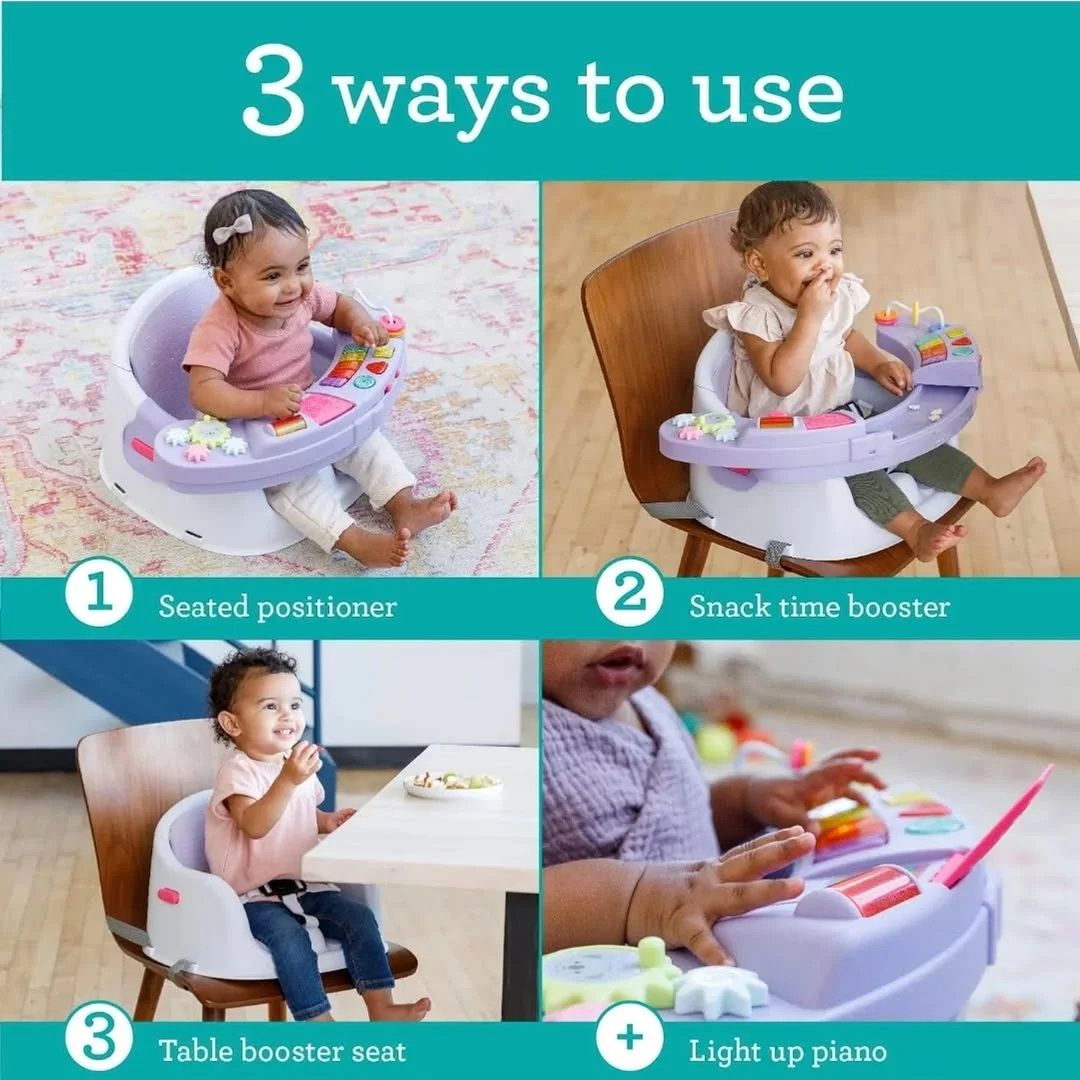 Infantino 3-in-1 Booster Seat, Feeding & Play Chair for Toddlers — Toddler Essentials — Chikaro