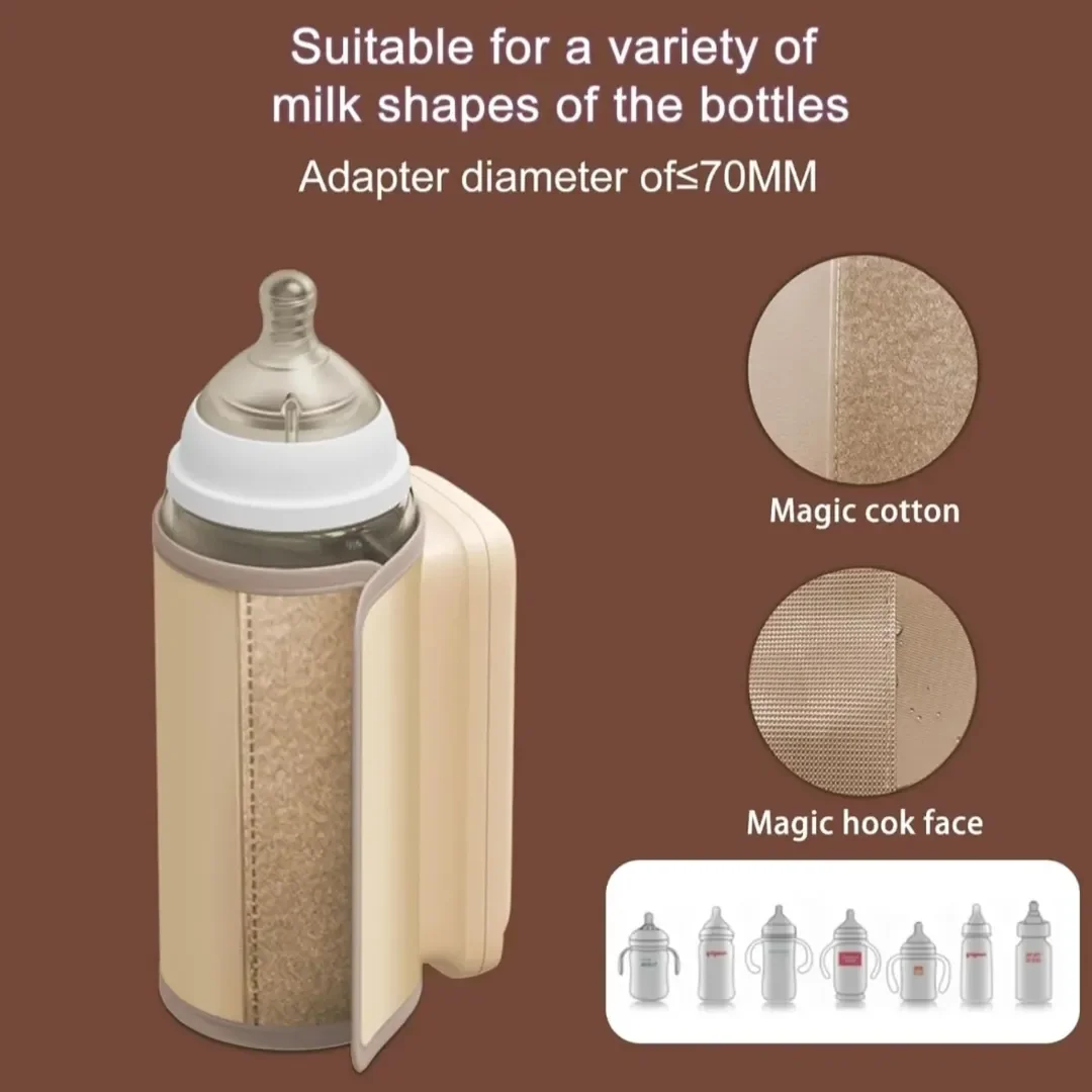 Rechargeable Portable Milk Warmer – USB, Digital Temp Control — Feeding — Chikaro