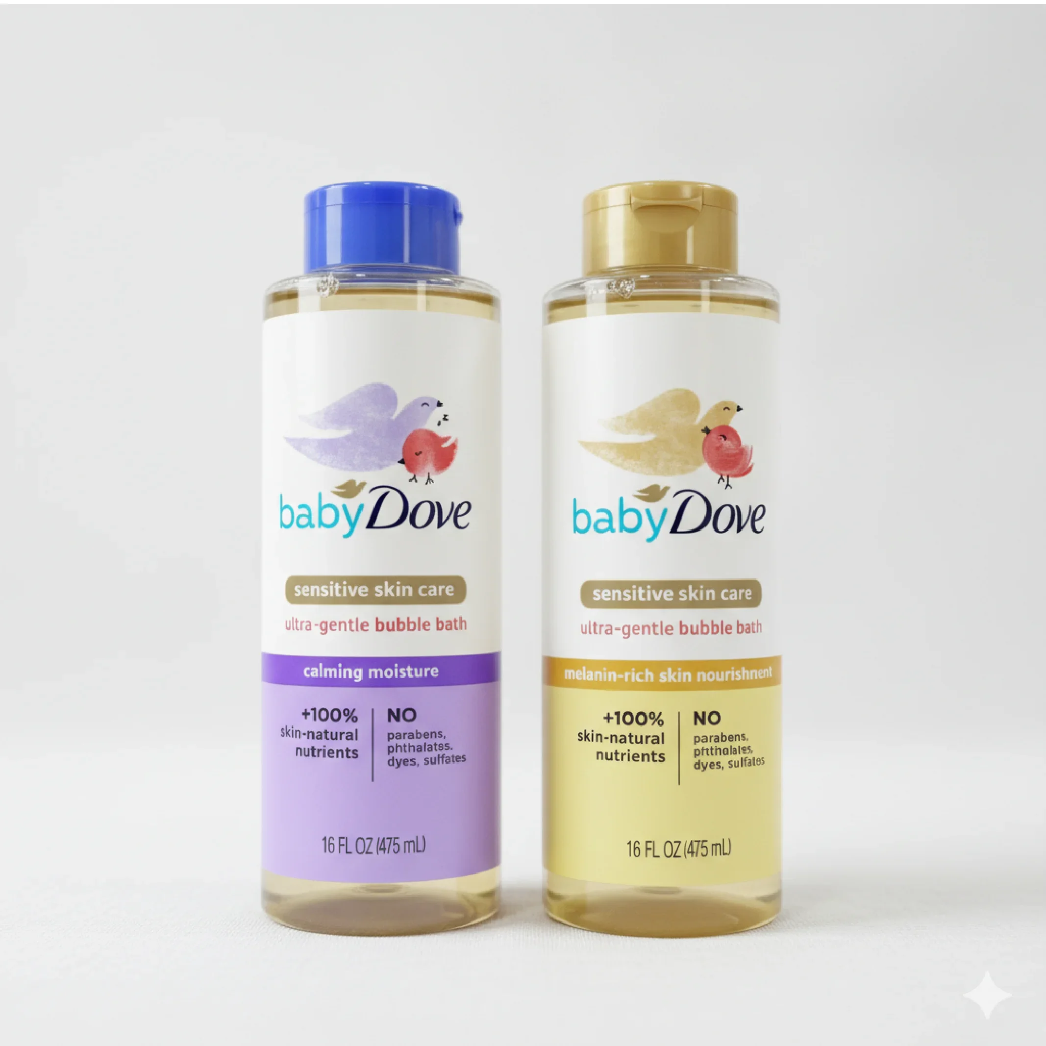 Baby Dove Sensitive Bubble Bath Rich Moisture for babies — Bath — Chikaro