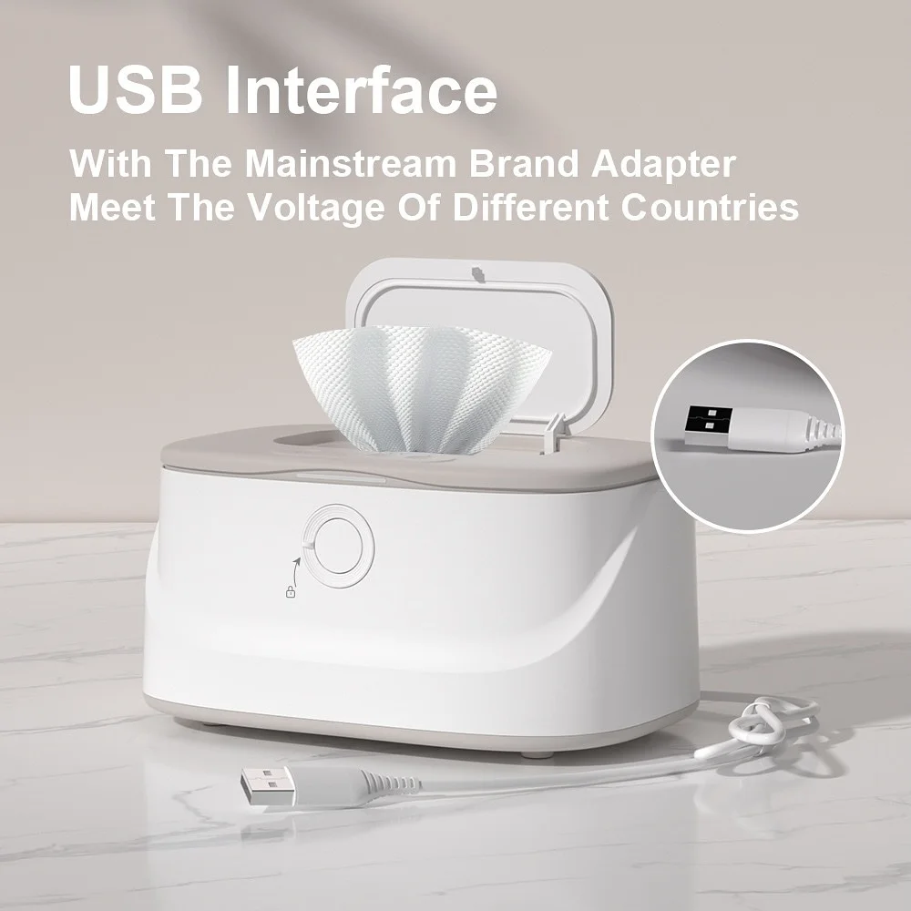 Baby Wipes Warmer – Gentle, Soothing Comfort for Every Diaper Change — Diapers — Chikaro