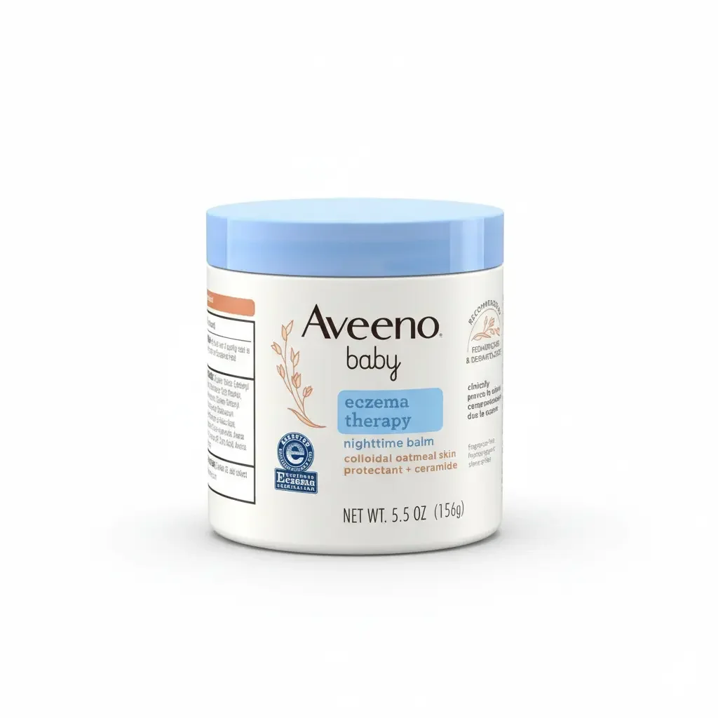 Aveeno Baby Eczema Therapy Nighttime Balm – Soothing Overnight Relief Balm for Eczema-Prone & Sensitive Baby Skin — Health — Chikaro