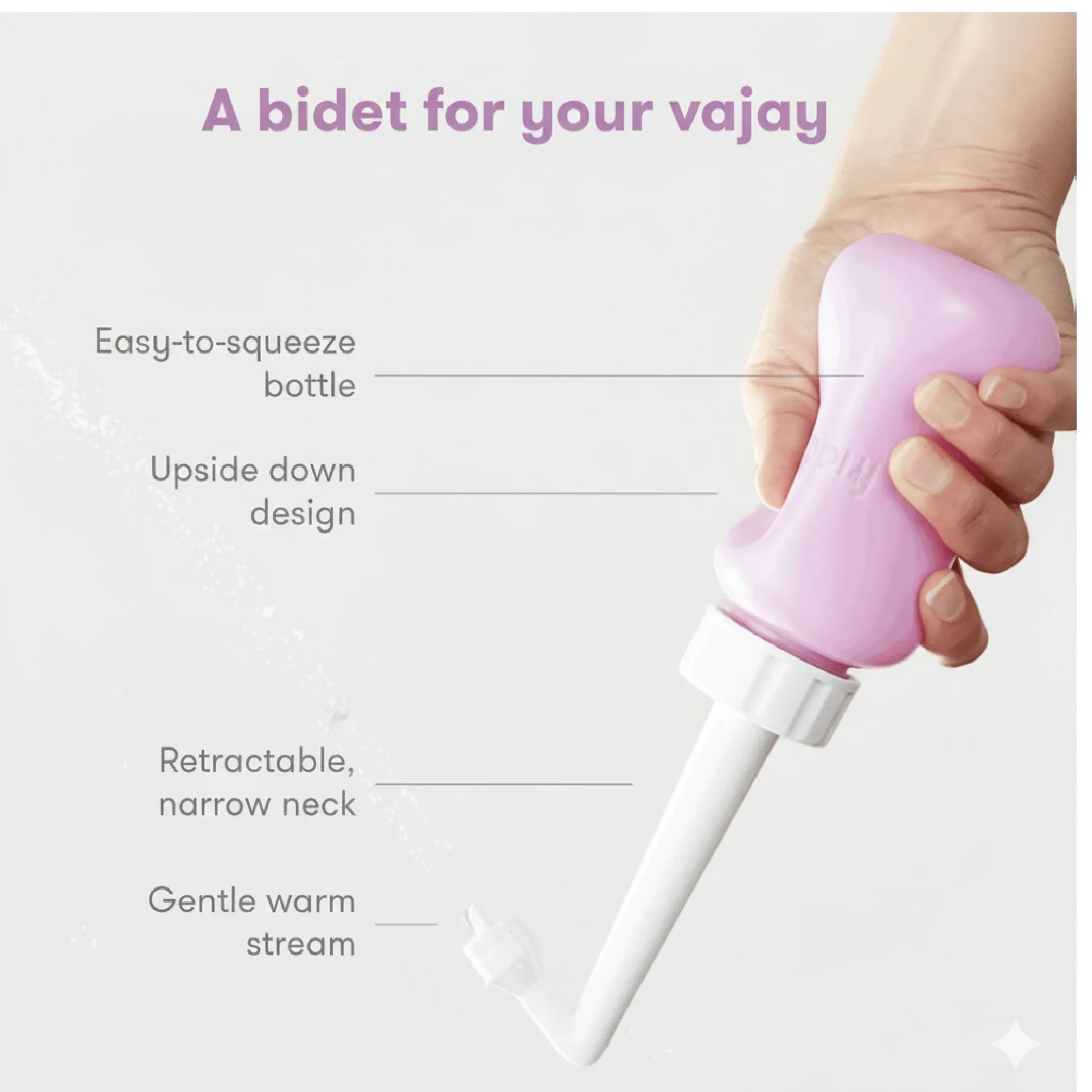 Frida Mom Upside Down Peri Bottle – Postpartum Perineal Cleansing &amp; Recovery for Moms — Mom Essentials — Chikaro