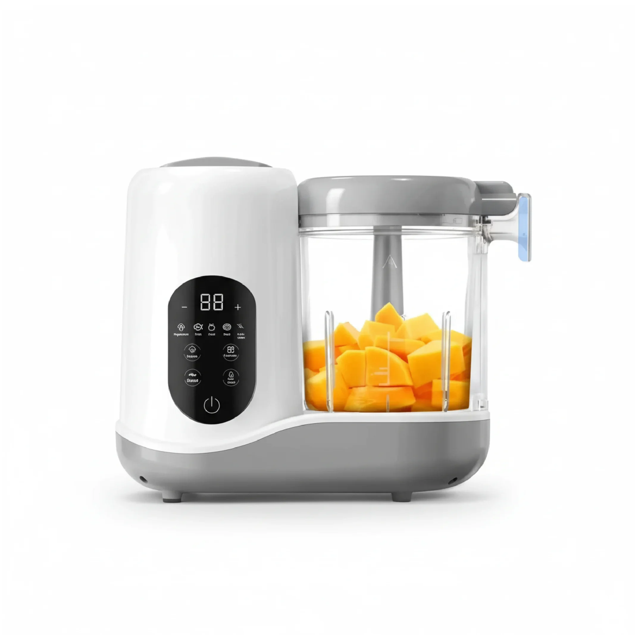 Babe I'uv 5-in-1 Baby Food Maker – Steamer, Blender, Juicer & Meat Grinder with Smart Touch LED Panel — Feeding — Chikaro