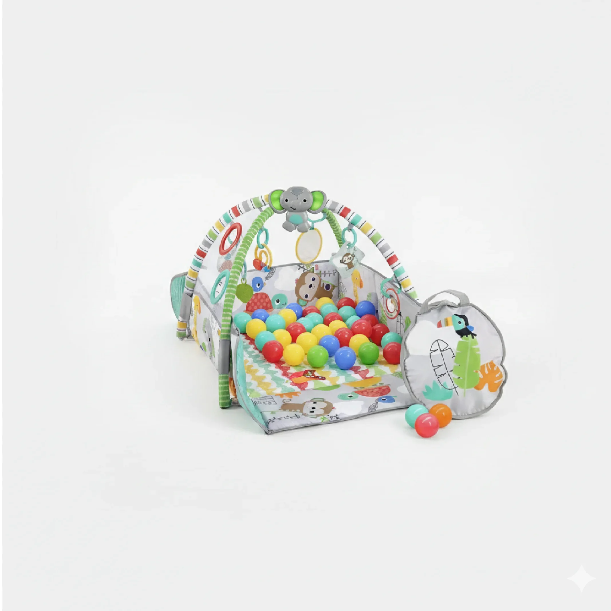 Baby Play &amp; Activity Gym – Interactive Play Mat with Balls for Sensory Development &amp; Early Learning — Toys — Chikaro