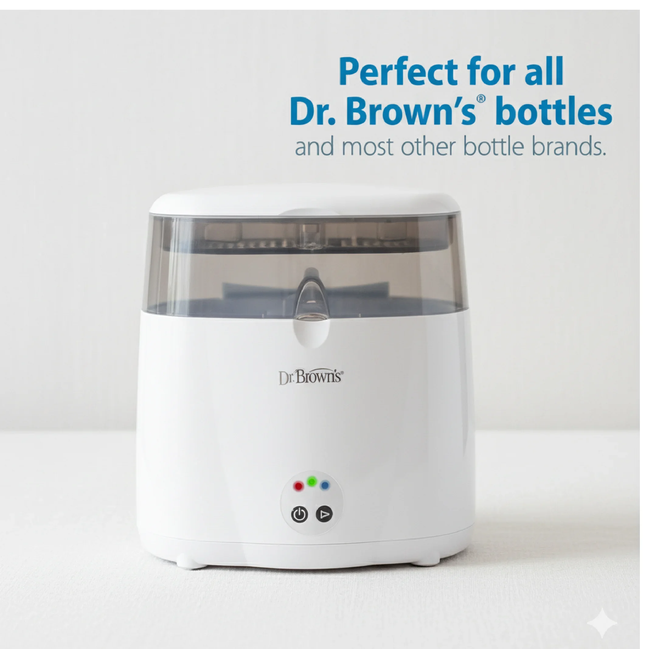 Dr. Brown’s Deluxe Electric Sterilizer – BPA-Free Baby Bottles & Feeding Accessories Sterilizer — Feeding — Chikaro