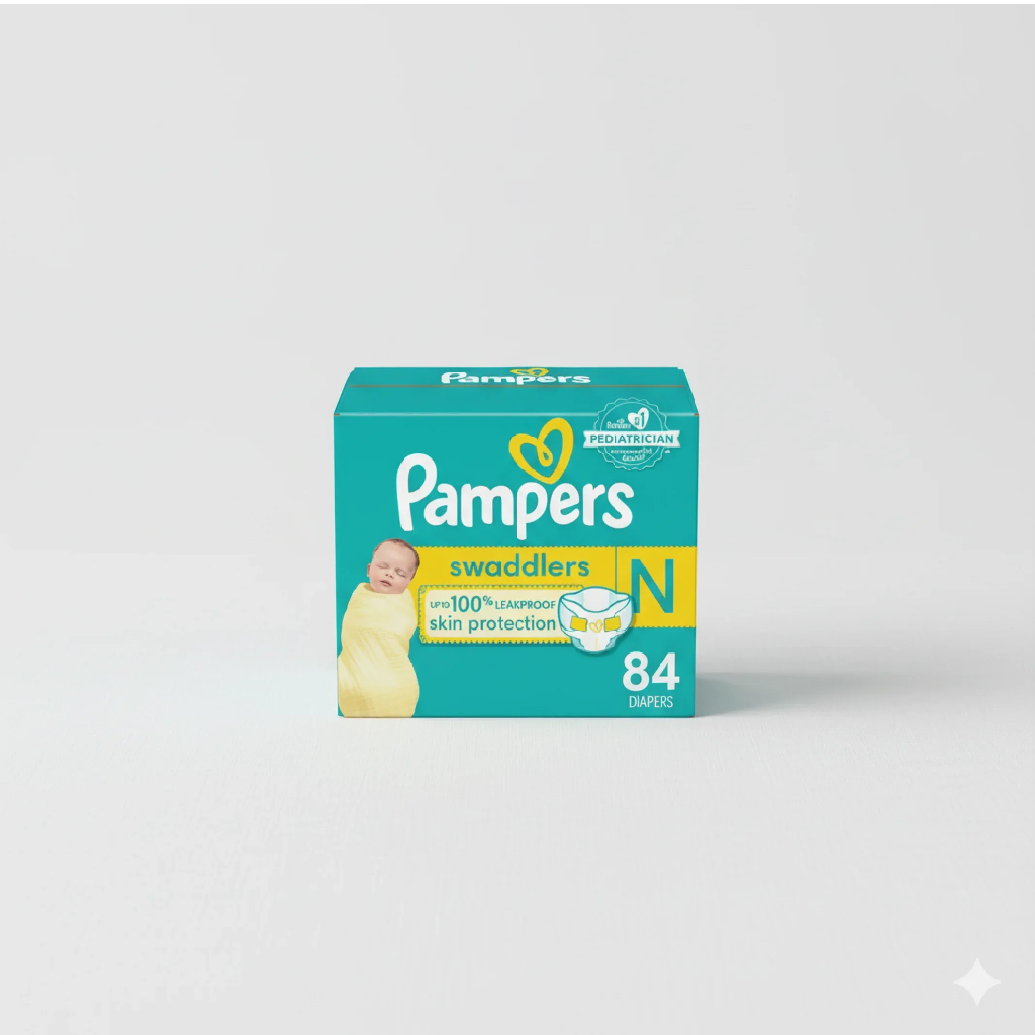Pampers Swaddlers Diapers – Newborn Size, Ultra-Soft Comfort &amp; Advanced Leak Protection — Diapers — Chikaro