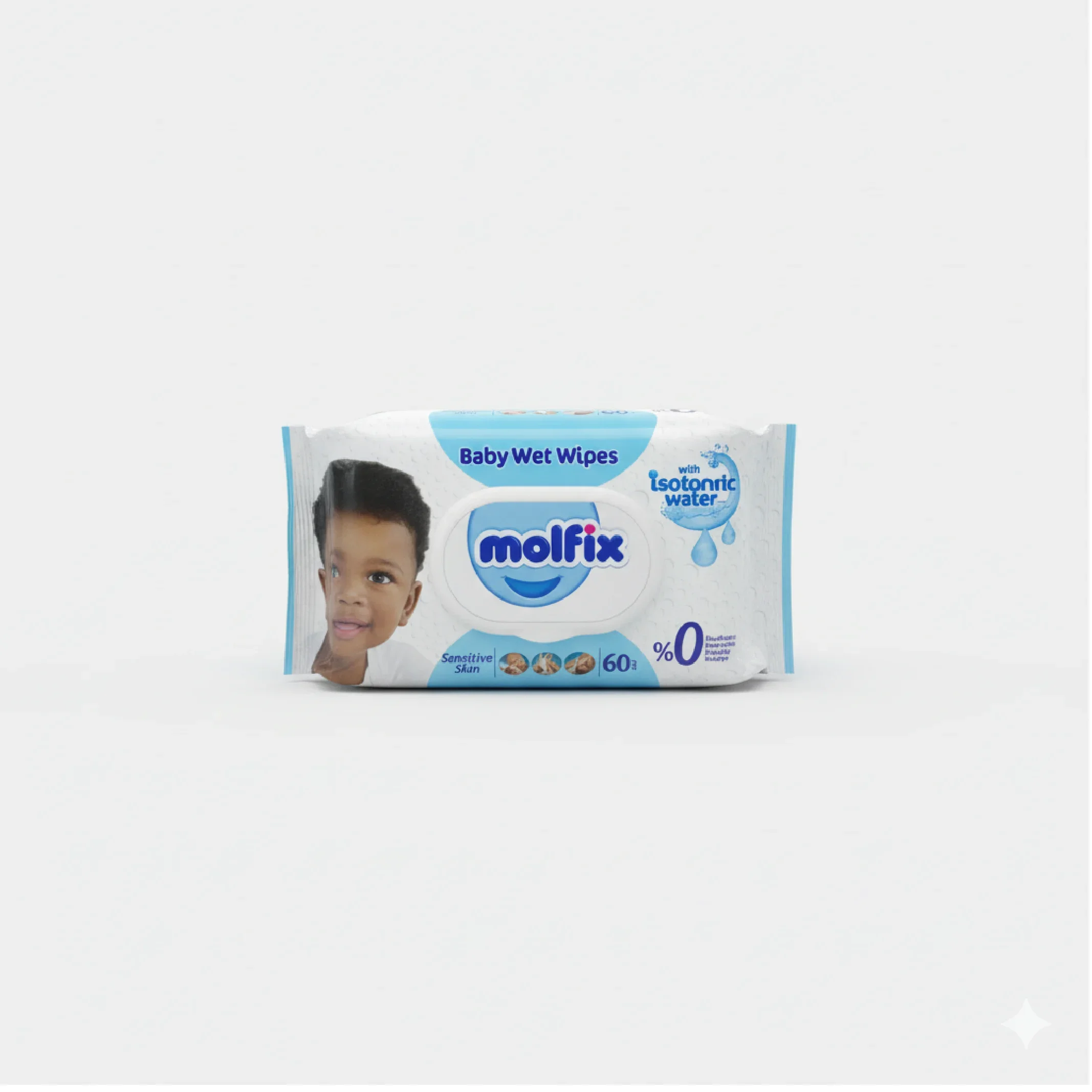 Molfix Baby Wet Wipes – Isotonic Water, 0% Perfume, Alcohol, Soap &amp; Dye — Bath — Chikaro