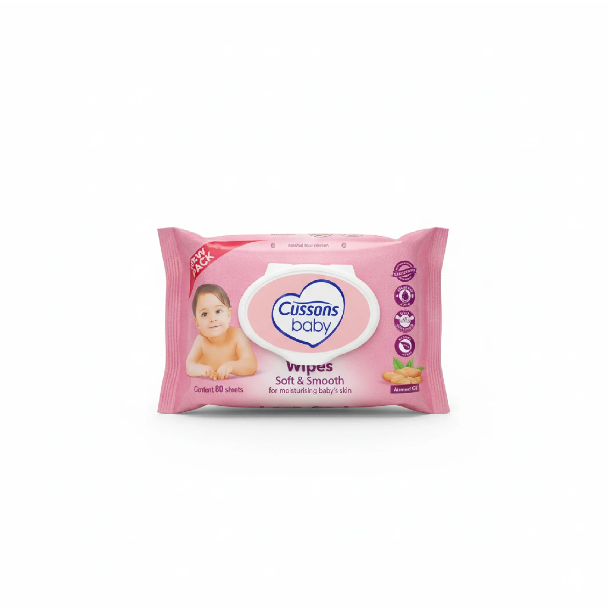 Cussons Baby Wipes – Gentle, Soft &amp; Moisturizing Cleansing Wipes for Sensitive Skin — Wipes — Chikaro