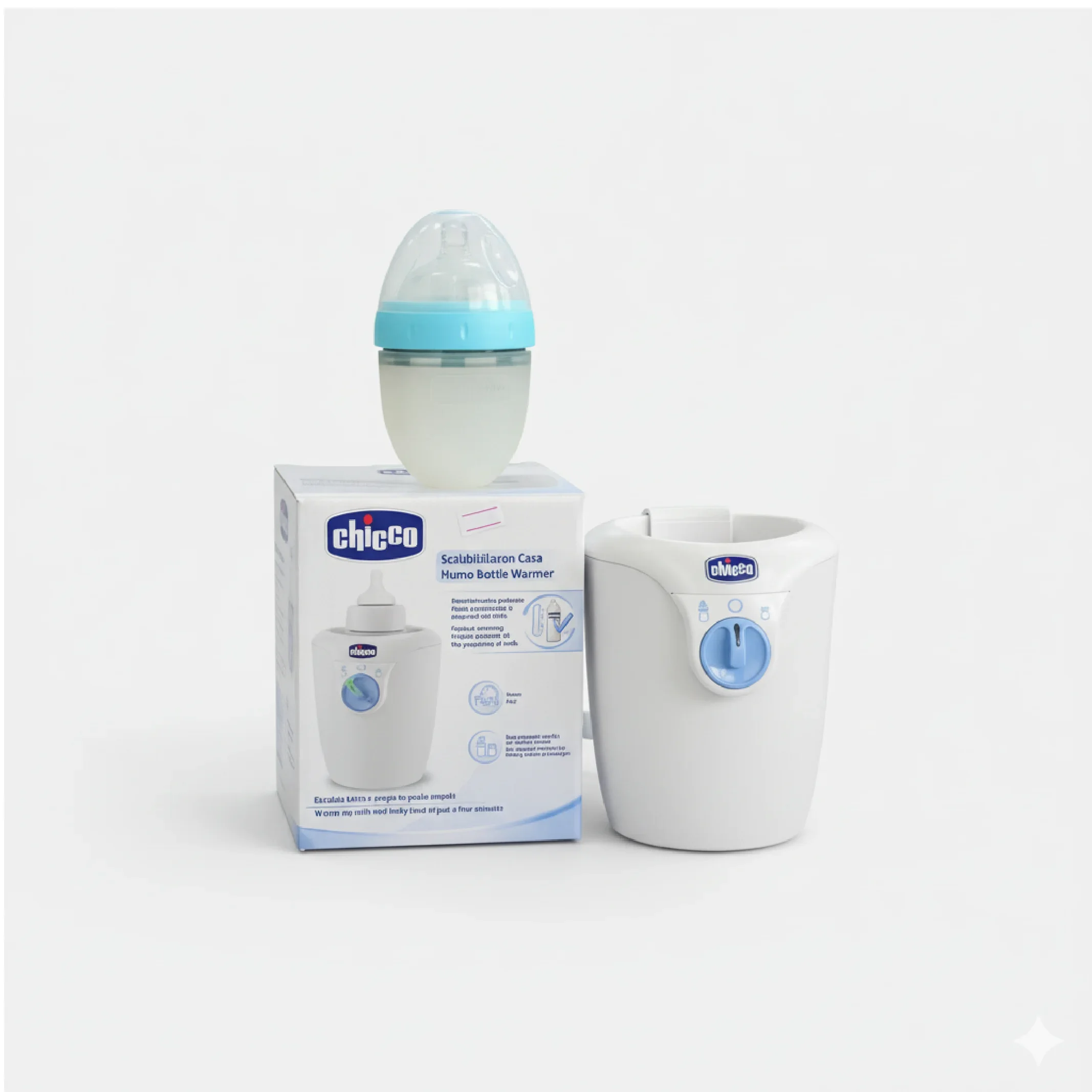 Chicco Electric Bottle Warmer – Fast, Safe & Even Heating for Baby Milk and Food — Feeding — Chikaro