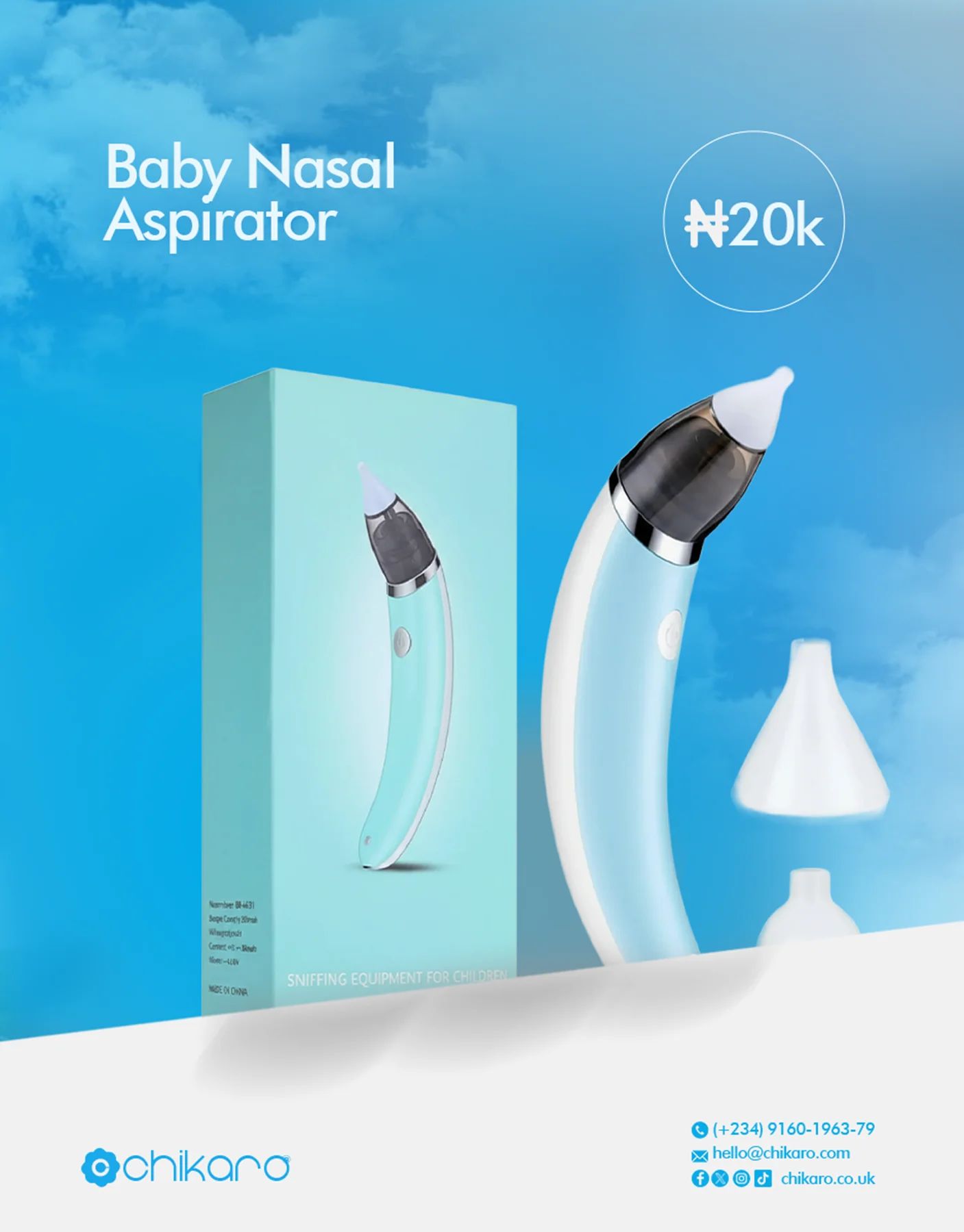Nasal Aspirator/Mucus Extractor