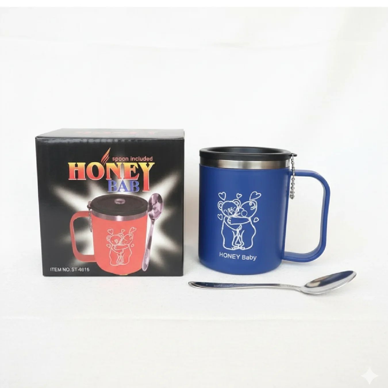 Baby Stainless Cup & Spoon Set