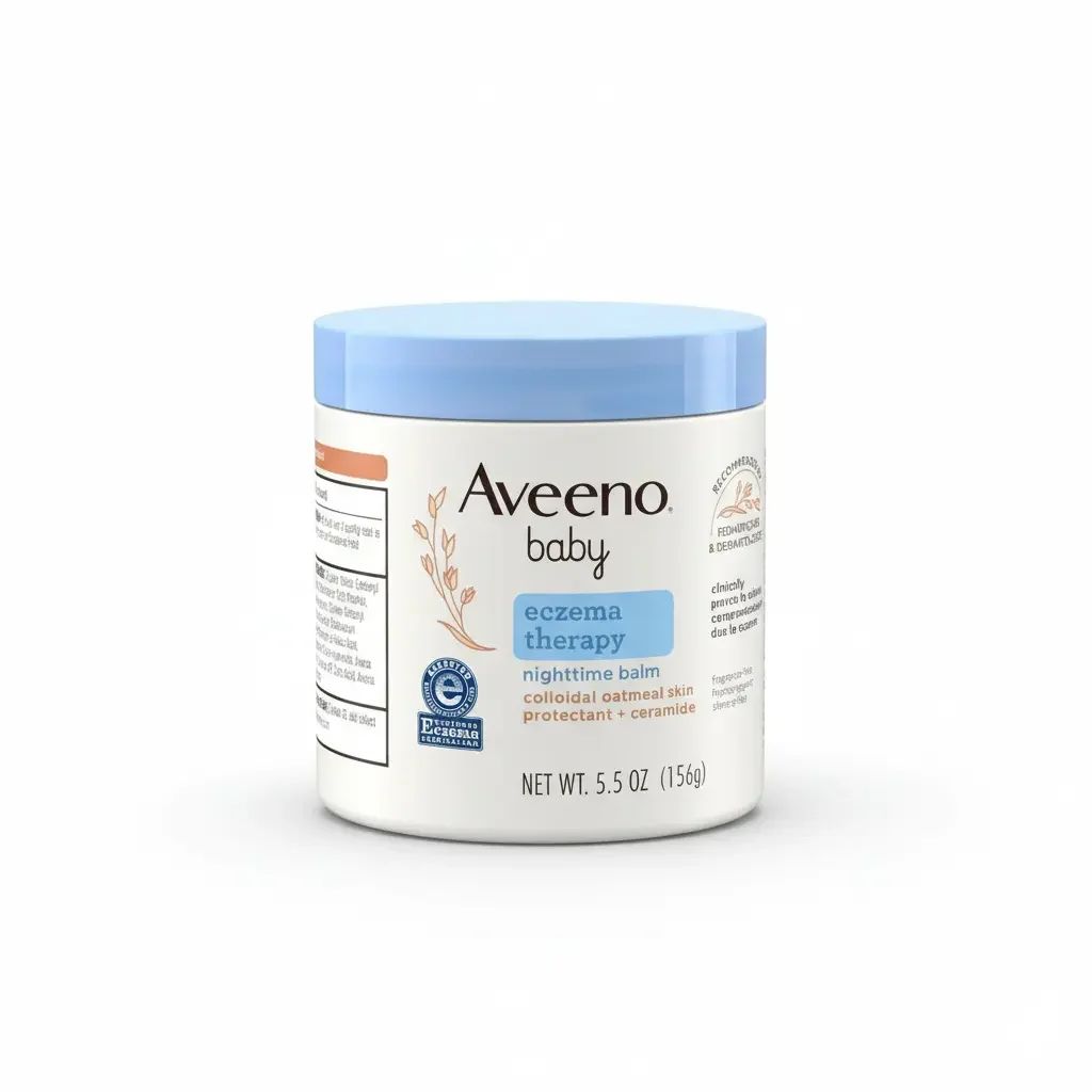 Aveeno Baby Eczema Therapy Nighttime Balm – Soothing Overnight Relief Balm for Eczema-Prone & Sensitive Baby Skin — Health — Chikaro